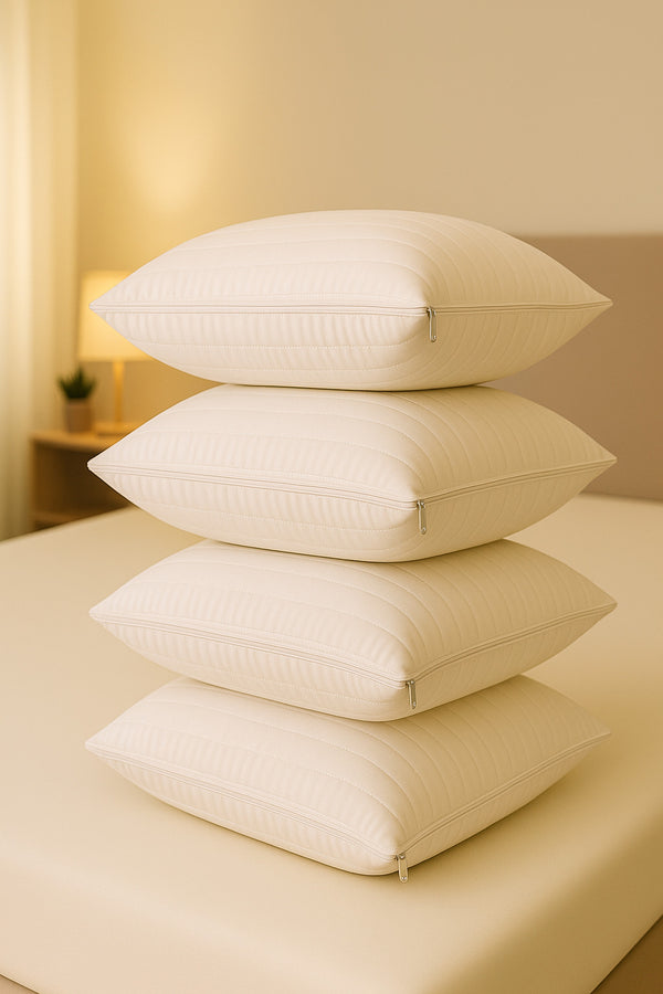 Set x4 Protectores de Almohada Acolchados