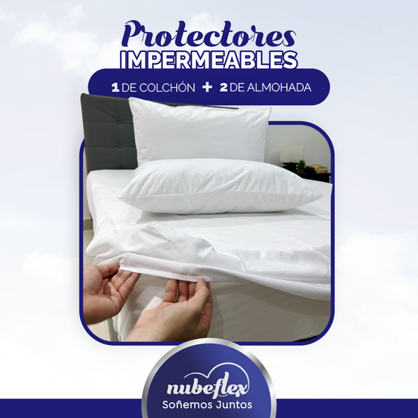 Protector Impermeable + 2 Fundas