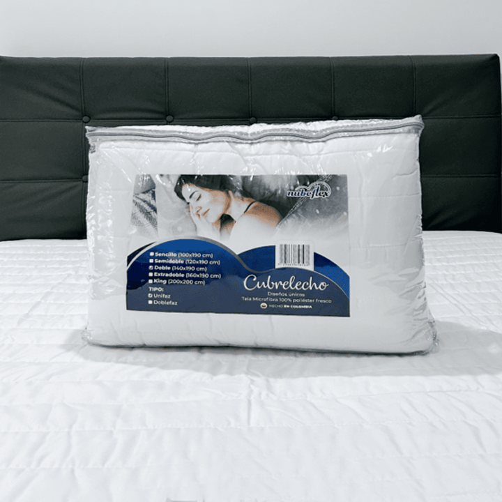 Cubrelecho Unifaz Nubeflex Blanco